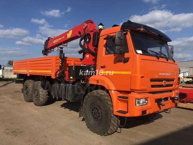 КАМАЗ 43118 с кму Palfinger Инман ИТ 200